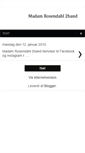 Mobile Screenshot of madamrosendahl2hand.blogspot.com