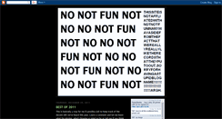 Desktop Screenshot of nonotfunnotno.blogspot.com