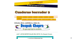 Desktop Screenshot of cuadernoborrador9.blogspot.com