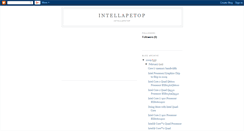 Desktop Screenshot of intellapetop.blogspot.com