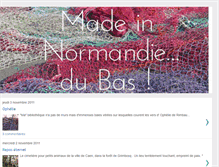 Tablet Screenshot of normandiedubas.blogspot.com