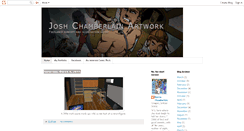 Desktop Screenshot of joshchamberlainart.blogspot.com