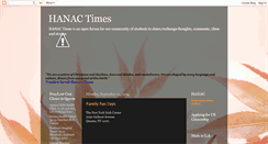 Desktop Screenshot of hanactimes.blogspot.com