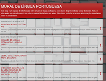Tablet Screenshot of muraldelinguaportuguesa.blogspot.com
