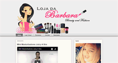 Desktop Screenshot of lojadabarbara.blogspot.com