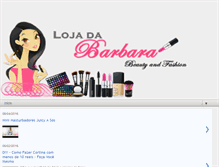 Tablet Screenshot of lojadabarbara.blogspot.com