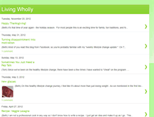 Tablet Screenshot of logsdonlivingwholly.blogspot.com