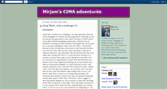 Desktop Screenshot of mirjamvandenbiggelaar.blogspot.com