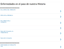 Tablet Screenshot of enfermedadesperu.blogspot.com