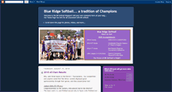 Desktop Screenshot of brsoftball.blogspot.com