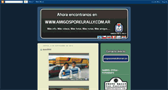 Desktop Screenshot of amigosporelrally.blogspot.com