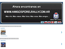 Tablet Screenshot of amigosporelrally.blogspot.com