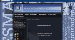Desktop Screenshot of gresma-gpo-especialistas-salud-mental.blogspot.com