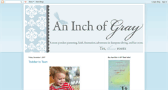 Desktop Screenshot of aninchofgray.blogspot.com