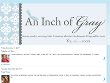 Tablet Screenshot of aninchofgray.blogspot.com