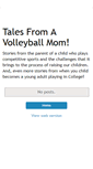 Mobile Screenshot of bestvolleyballmom.blogspot.com