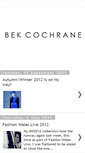 Mobile Screenshot of bekcochrane.blogspot.com