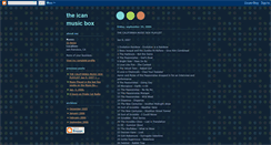 Desktop Screenshot of icanmusicbox.blogspot.com