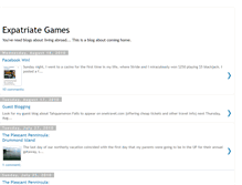 Tablet Screenshot of expatriate-games.blogspot.com