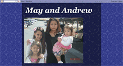 Desktop Screenshot of andrewandhisgirls.blogspot.com