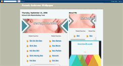 Desktop Screenshot of datingpamelaandersonwallpaper.blogspot.com