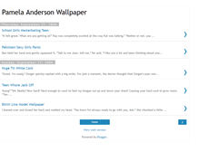 Tablet Screenshot of datingpamelaandersonwallpaper.blogspot.com