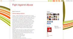 Desktop Screenshot of fightagainstabuse2010.blogspot.com