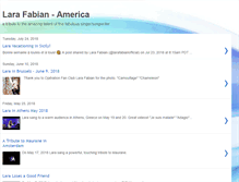 Tablet Screenshot of larafabianamerica.blogspot.com