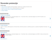Tablet Screenshot of pretenzije.blogspot.com