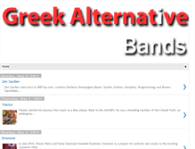 Tablet Screenshot of greekalternativebands.blogspot.com