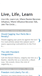 Mobile Screenshot of livelifelearnlot.blogspot.com