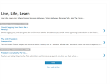 Tablet Screenshot of livelifelearnlot.blogspot.com