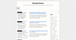 Desktop Screenshot of chord-pianika.blogspot.com