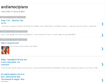 Tablet Screenshot of andiamocipiano.blogspot.com