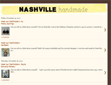 Tablet Screenshot of nashvillehandmadecraftfair.blogspot.com