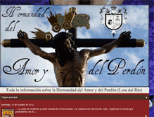 Tablet Screenshot of hermandaddelamoryelperdondeloradelrio.blogspot.com