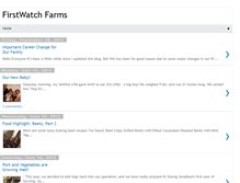 Tablet Screenshot of firstwatchfarms.blogspot.com