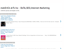 Tablet Screenshot of maverickchen.blogspot.com