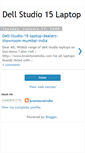Mobile Screenshot of dell-studio-15-laptop.blogspot.com