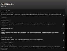 Tablet Screenshot of deliriosxyo.blogspot.com