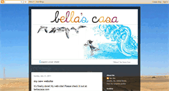 Desktop Screenshot of bellascasa.blogspot.com