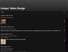 Tablet Screenshot of larry-unique-tattoo-design.blogspot.com