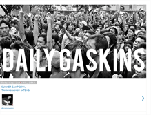 Tablet Screenshot of dailygaskins.blogspot.com