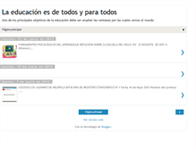 Tablet Screenshot of myblogdeeducacion.blogspot.com