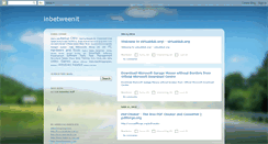 Desktop Screenshot of inbetweenit.blogspot.com