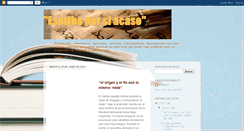 Desktop Screenshot of escriboporsiacaso.blogspot.com