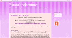 Desktop Screenshot of biancasnewadventures.blogspot.com