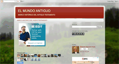 Desktop Screenshot of elmundoantiguo.blogspot.com