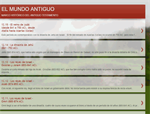 Tablet Screenshot of elmundoantiguo.blogspot.com