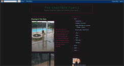 Desktop Screenshot of chasteenfamily.blogspot.com